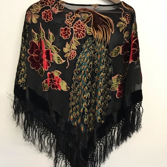 Dalin Accessories - Shawl Cape Fringed